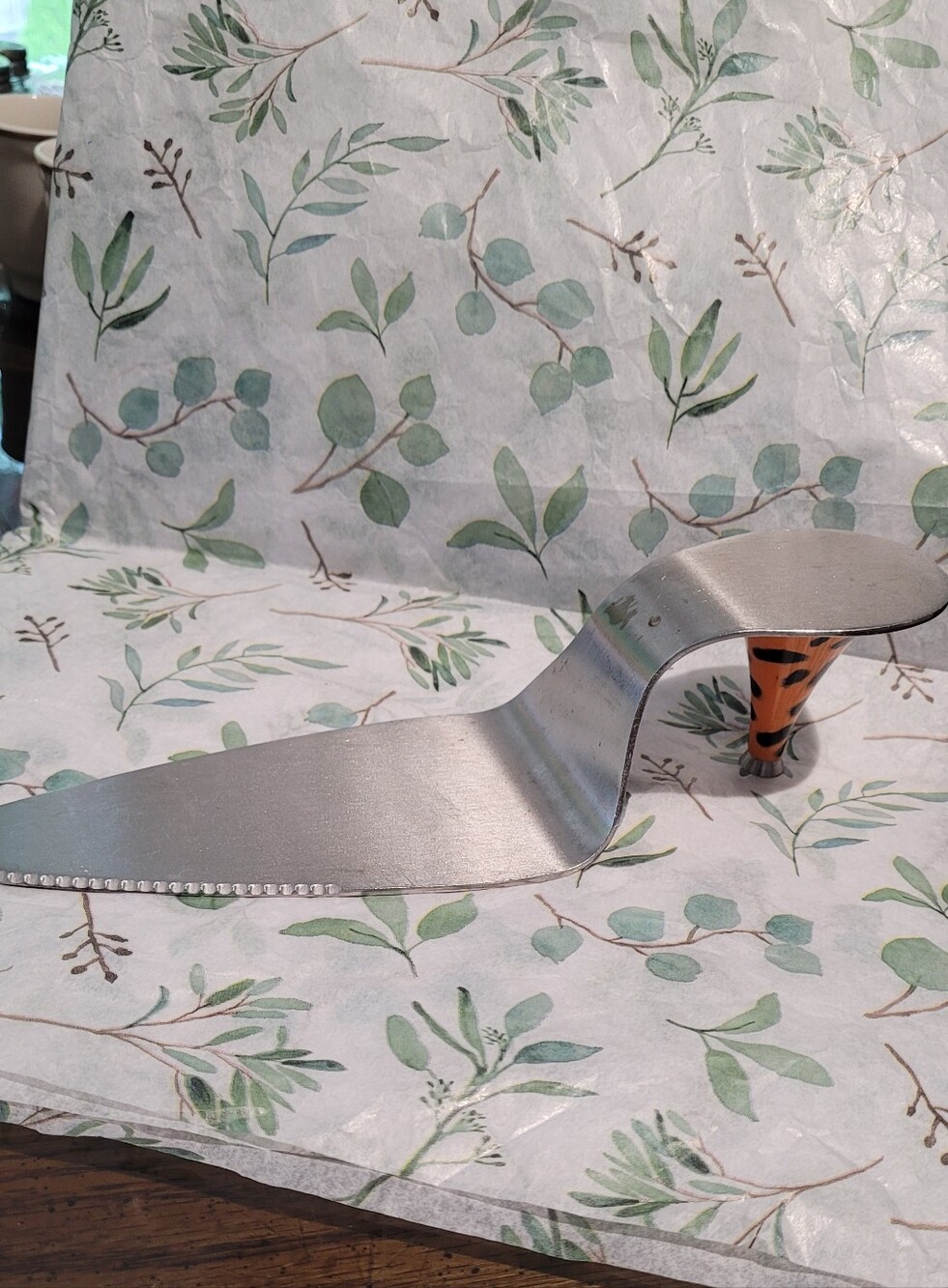 High Heel Pie Server, Removeable Heel Magnetic
